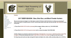 Desktop Screenshot of malafysmeatprocessing.com